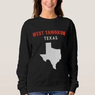 West Tawakoni Texas USA Bundesstaat Amerika Reisen Sweatshirt