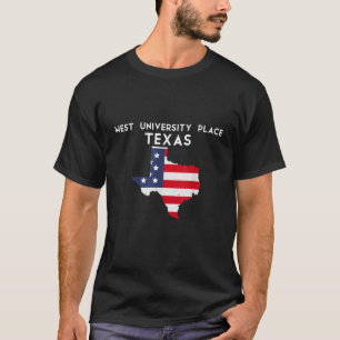 West University Place Texas USA Staat America Trav T-Shirt