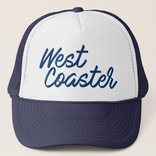 West Untersetzer. Truckerkappe (Vorderseite)