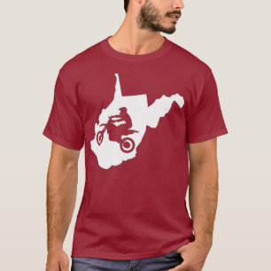 West VA Dirt Biking s Motocross Ts MotoX Racing T-Shirt