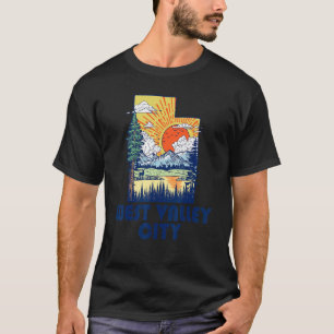 West Valley City Utah Natur Staatsstolz Gebirge T-Shirt