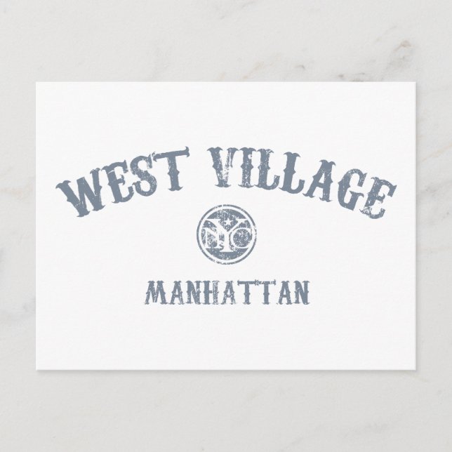 West Village Postkarte (Vorderseite)