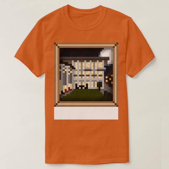 West Village TAN BORDER Hemd T-Shirt (Design vorne)