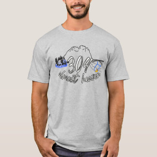 West Virginia Area Code 304 T - Shirt