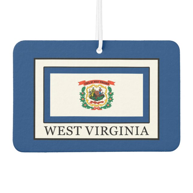 West Virginia Autolufterfrischer (Vorderseite)