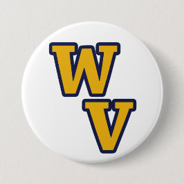 West Virginia Blue and Gold Pride Button