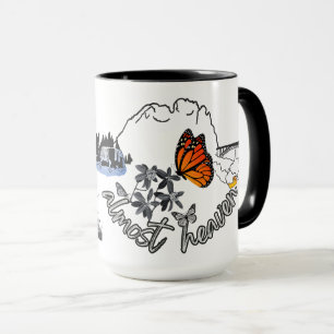 West Virginia Butterflies Tasse