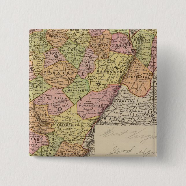 West-Virginia Button (Vorderseite)