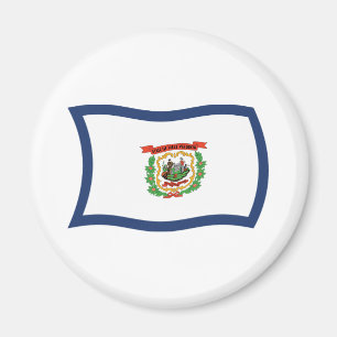 West-Virginia-Flag-Magnet Magnet