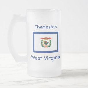 West Virginia Flag Map City Tasse