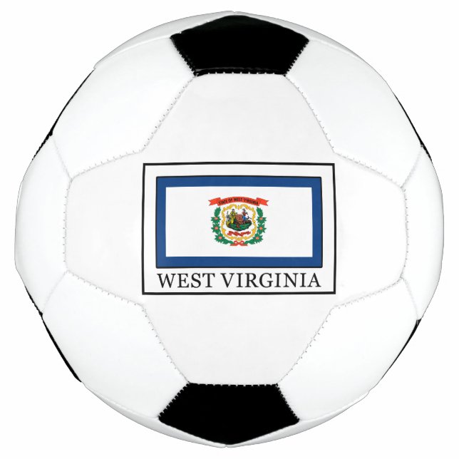 West Virginia Fußball (Vorderseite)