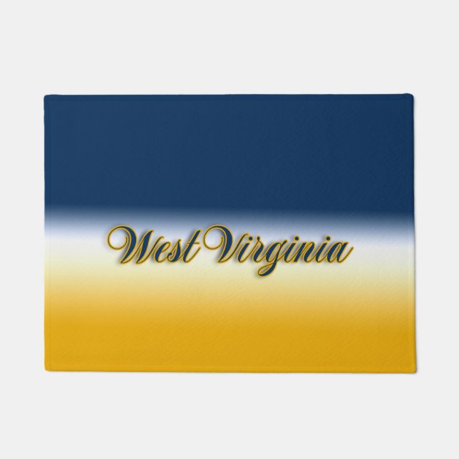 West Virginia Fußmatte (Vorderseite)