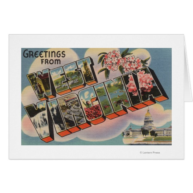 West Virginia (Gebäude Hauptstadt) (Vorderseite (Horizontal))