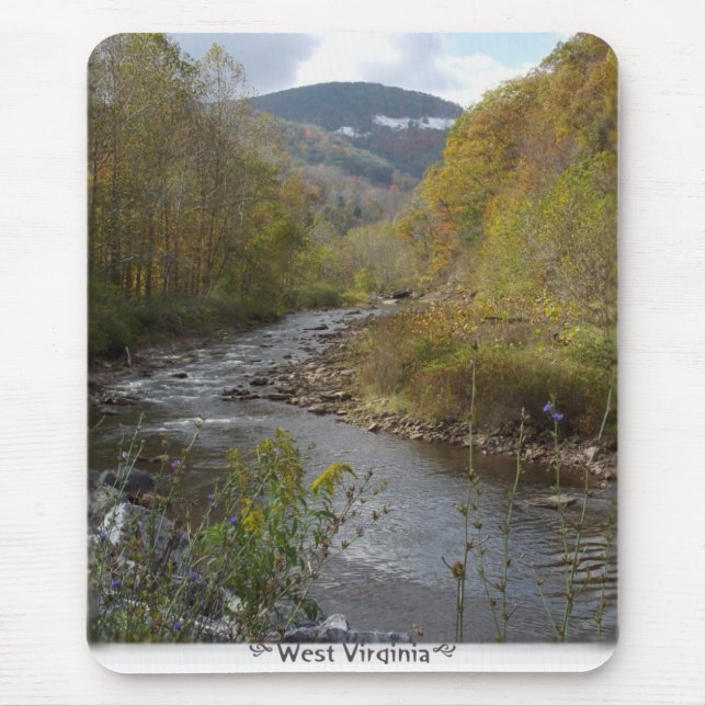 West Virginia Gebirgsbucht Mousepad (Vorne)