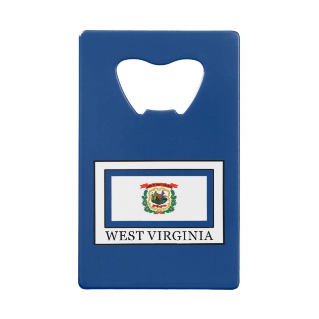 West Virginia Geldbeutel Flaschenöffner (Vorderseite)
