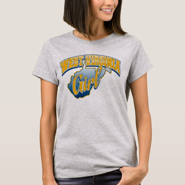 West Virginia Girl T-Shirt (Vorderseite)