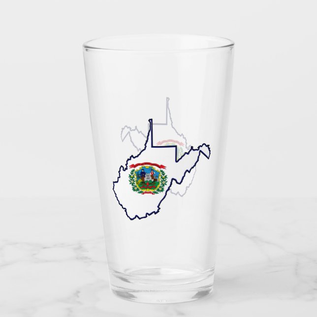 West Virginia Glas (Vorderseite)