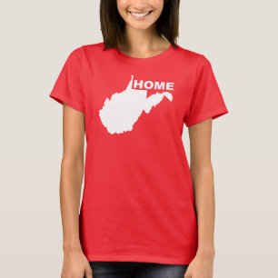 West Virginia Heimweg-von-Staat-T-Shirt Tees
