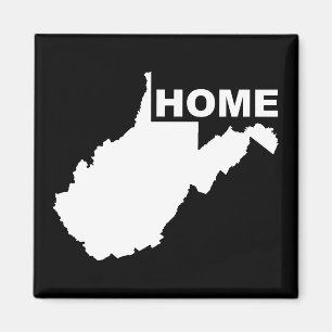 West Virginia Heimweg von State Kühlschrankmagnet Magnet