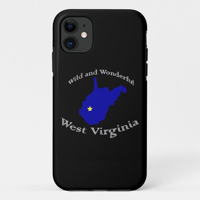 West Virginia iPhone Fall Case-Mate iPhone Hülle (Rückseite)
