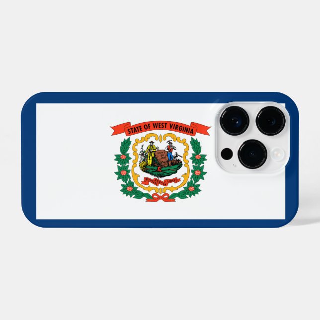 West Virginia iPhone Hülle (Rückseite (Horizontal))