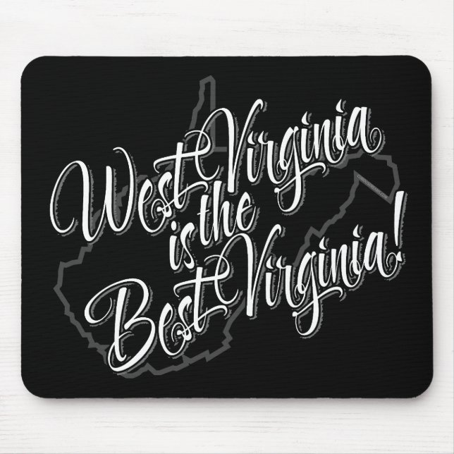 West Virginia ist das beste Virginia Mousepad (Vorne)