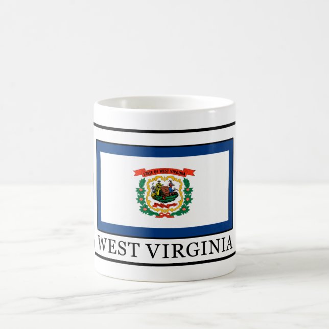 West Virginia Kaffeetasse (Mittel)