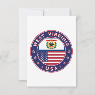 West Virginia Karte