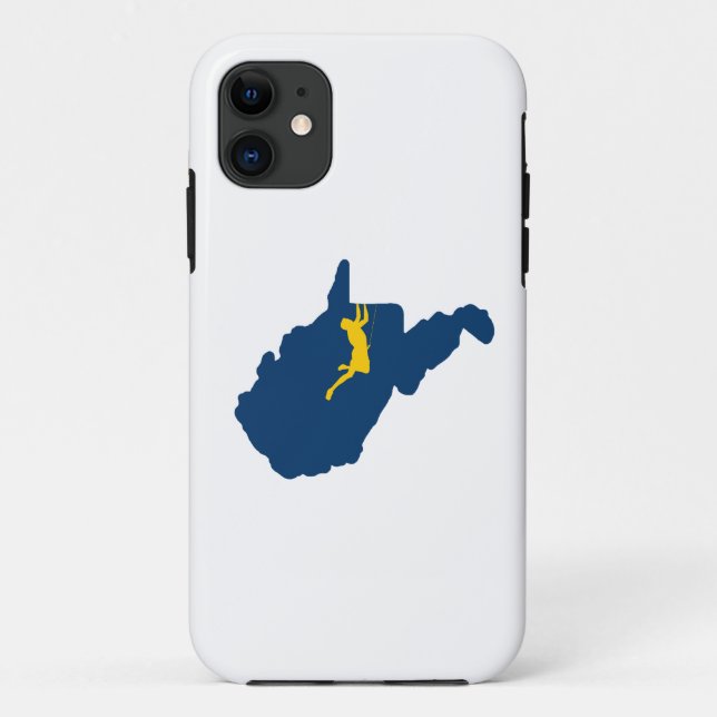 West Virginia Klettern Case-Mate iPhone Hülle (Rückseite)