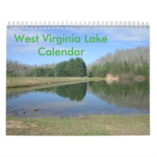 West Virginia Lake Calendar Kalender
