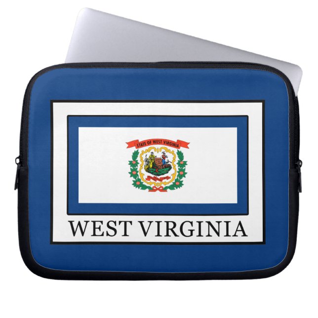 West Virginia Laptopschutzhülle (Vorderseite)