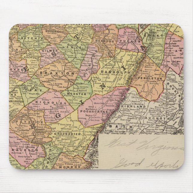 West-Virginia Mousepad (Vorne)