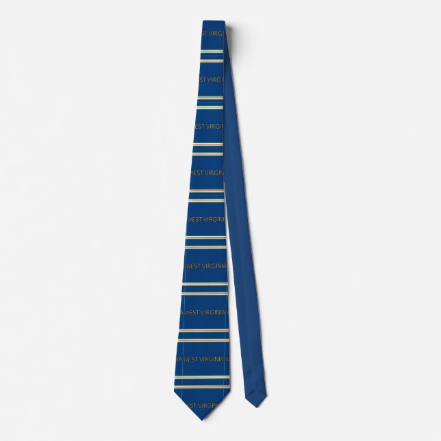 West Virginia Necktie Krawatte (Vorderseite)
