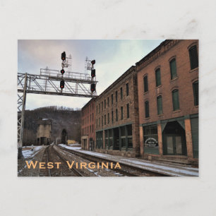 West Virginia Postcard Postkarte