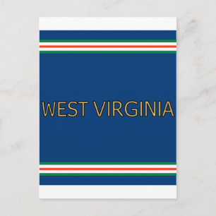 West Virginia Postcard Postkarte