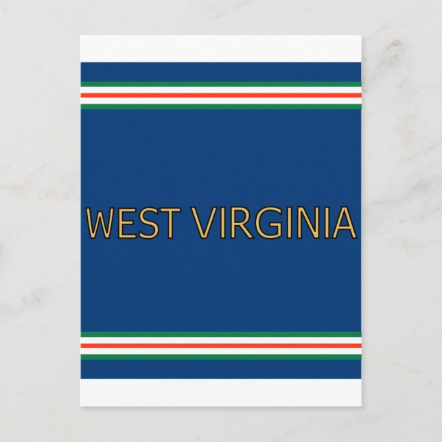 West Virginia Postcard Postkarte (Vorderseite)
