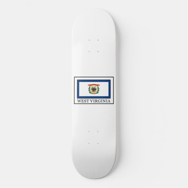 West Virginia Skateboard (Vorderseite)