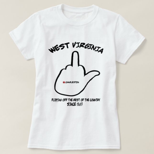 West Virginia Staat Bird T-Shirt (Design vorne)