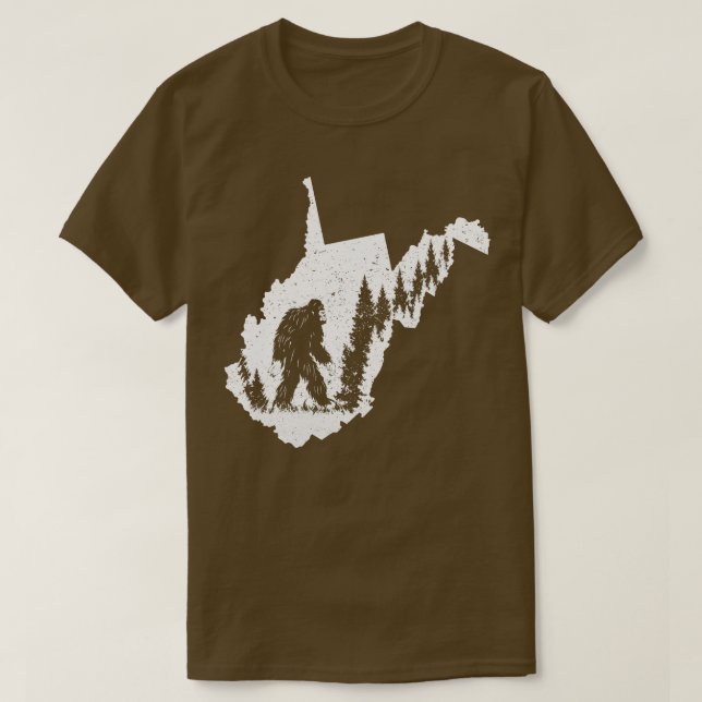 West Virginia Staat T-Shirt (Design vorne)