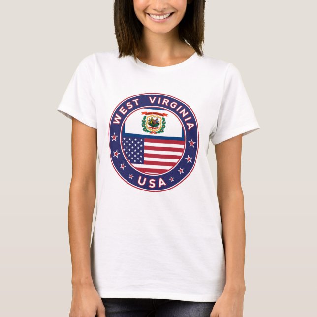 West Virginia T-Shirt (Vorderseite)