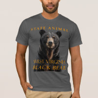 West Virginia Territorium Tier Der schwarze Bär