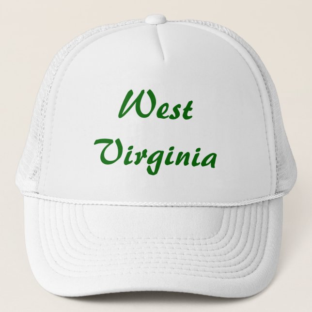 West Virginia Truckerkappe (Vorderseite)