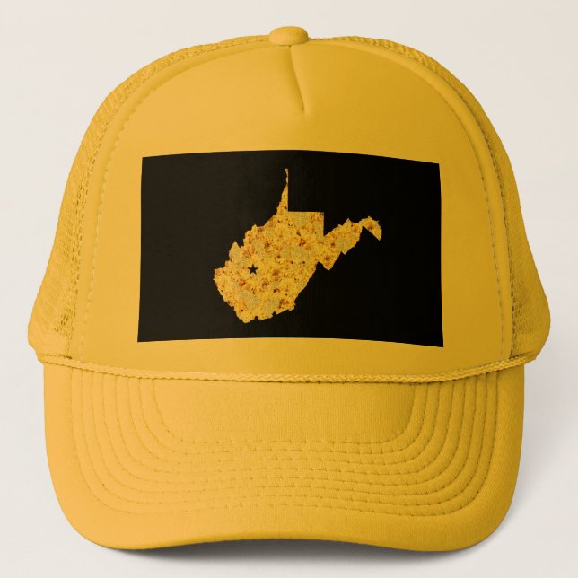 WEST VIRGINIA TRUCKERKAPPE (Vorderseite)