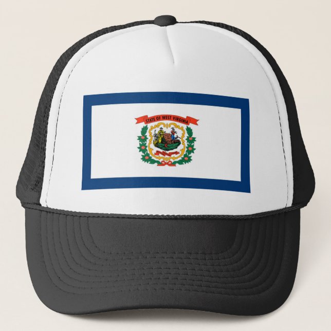 West Virginia Truckerkappe (Vorderseite)