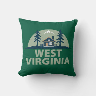 West Virginia, USA Kissen