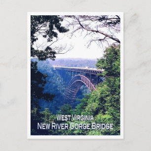 West Virginia - Usa - Mosaic - Postkarte