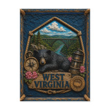 West Virginia Vintage Reise