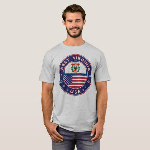 West Virginia, West Virginia, legging, t-shirt, T-Shirt