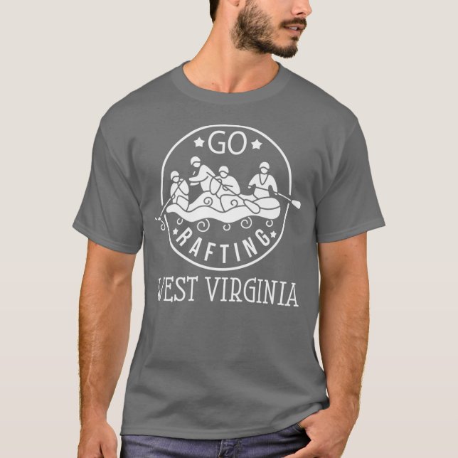 West Virginia Whitewater Rafting T-Shirt (Vorderseite)
