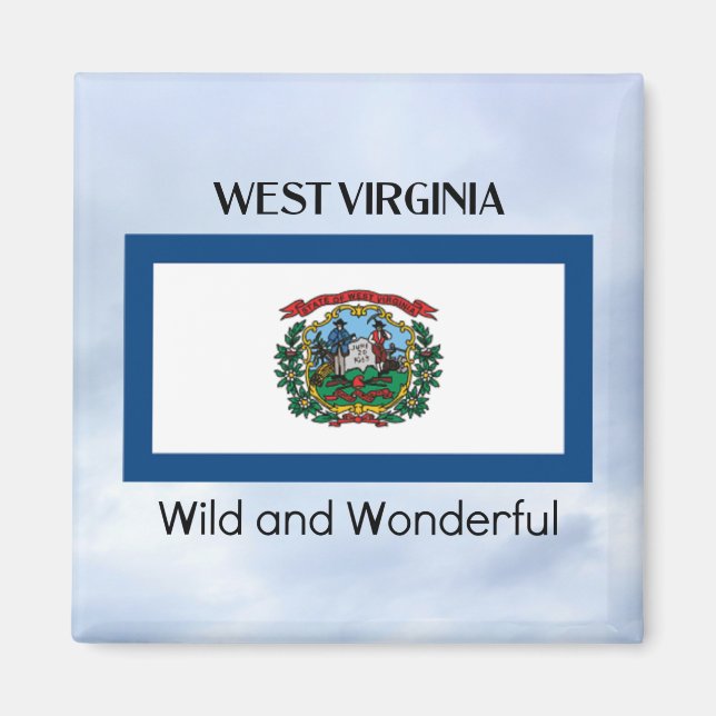 West Virginia, Wild and Wonderful, Magnet (Vorne)